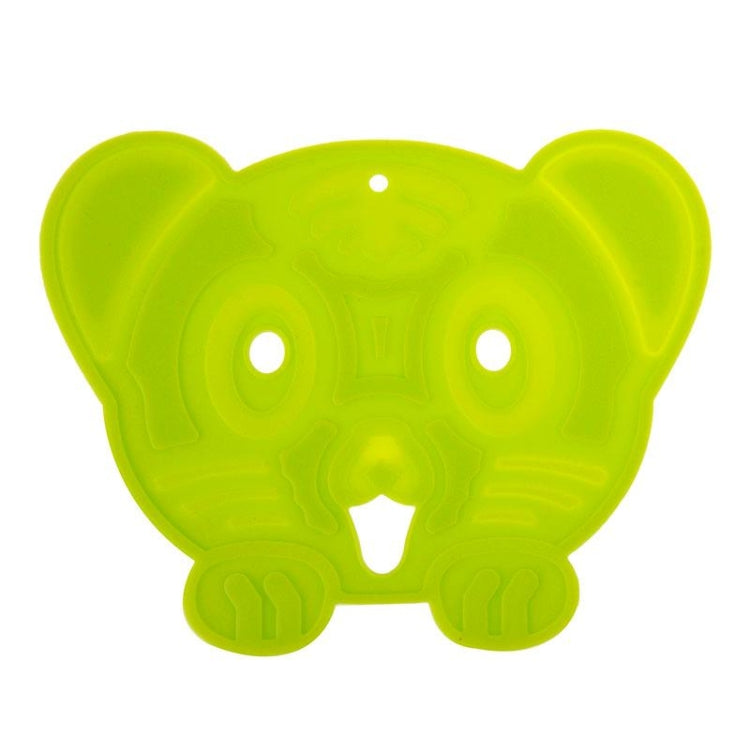 Little Tiger Head Pattern Heat-resistant Anti-skidding Silicone Heat Insulation Mat