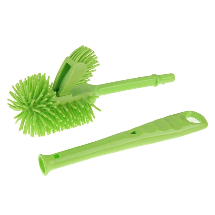 Multi-function Two Sides Brushes Plastic PP and TPR Toilet Brush with Holder