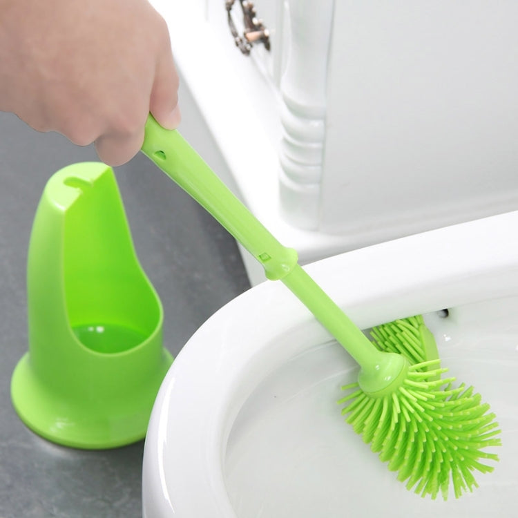 Multi-function Two Sides Brushes Plastic PP and TPR Toilet Brush with Holder