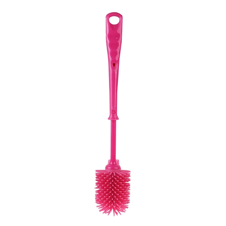 Multi-function Two Sides Brushes Plastic PP and TPR Toilet Brush with Holder
