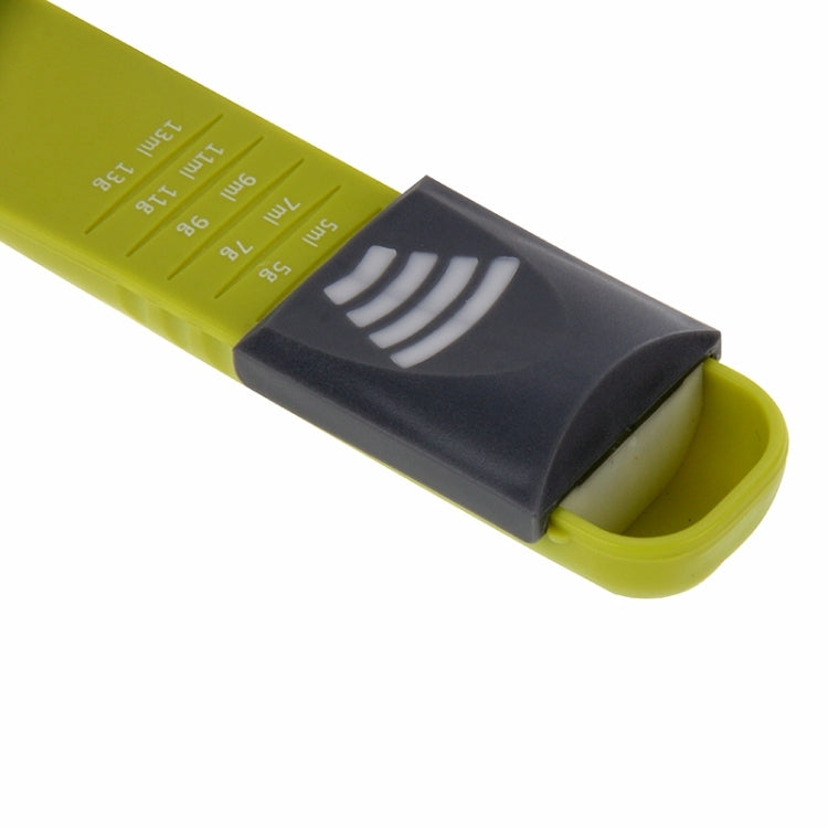 Creative Adjustable Measuring Baking Measuring Spoon with 9 Different Accurate Measurement Amount(Green)