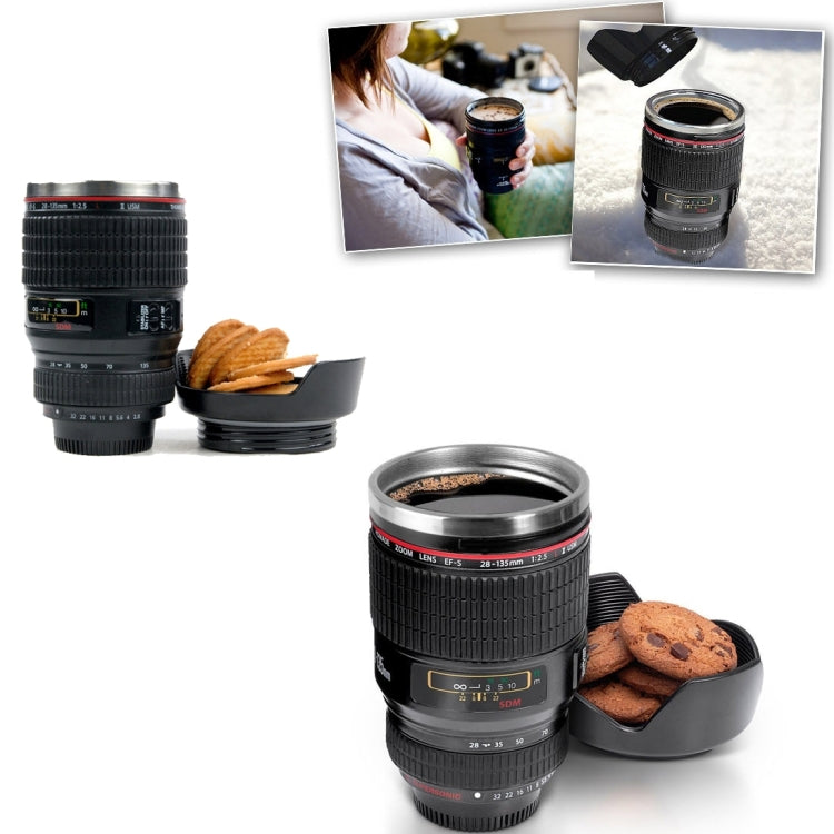 Mini Zoom EF 24-105mm f/4.0L USM Lens Coffee Thermos Cup Mug