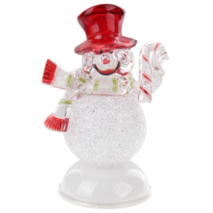 Christmas Decoration Snowman Colorful Flash LED Light