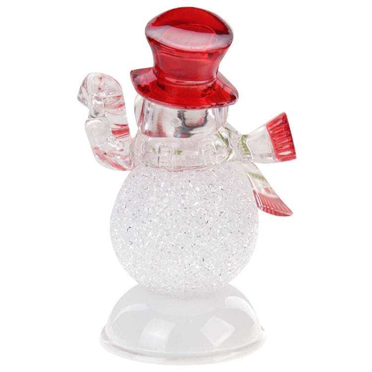 Christmas Decoration Snowman Colorful Flash LED Light