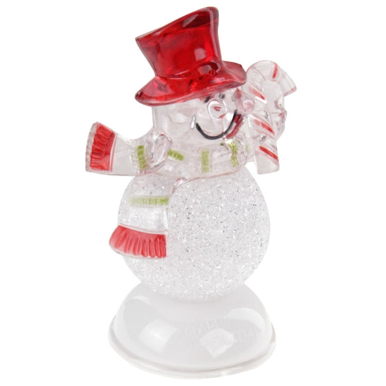 Christmas Decoration Snowman Colorful Flash LED Light