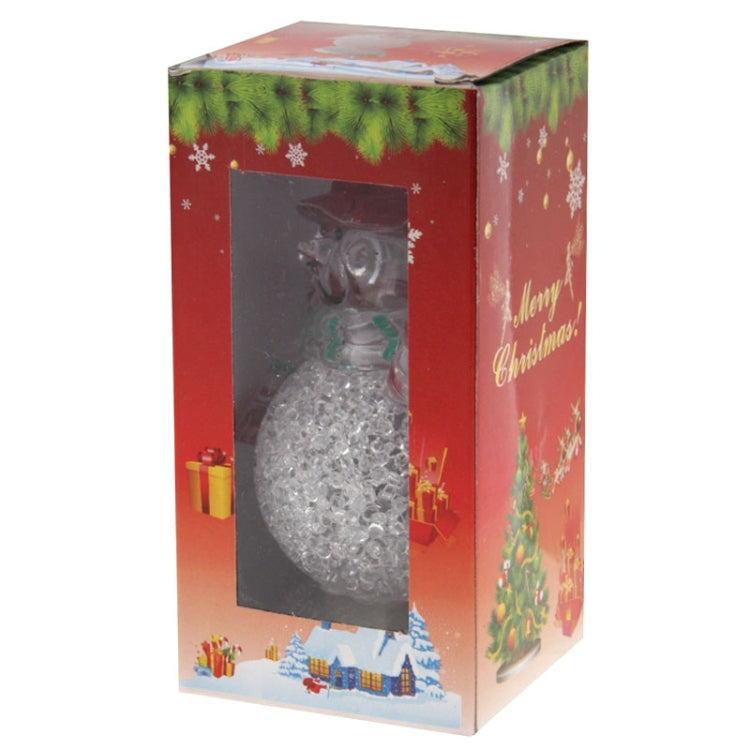 Christmas Decoration Small Snowman Colorful Flash LED Light