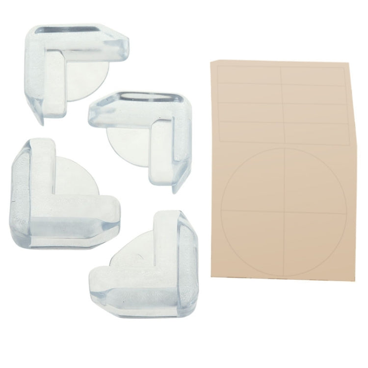 4 PCS Baby Desk Corner Safety Cover Pad Protector Cushion