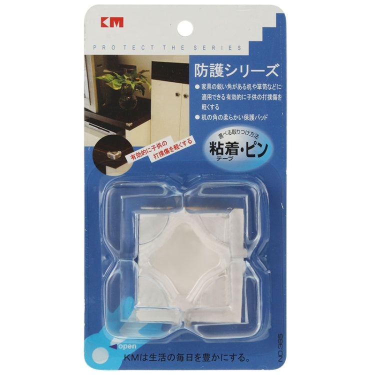 4 PCS Baby Desk Corner Safety Cover Pad Protector Cushion