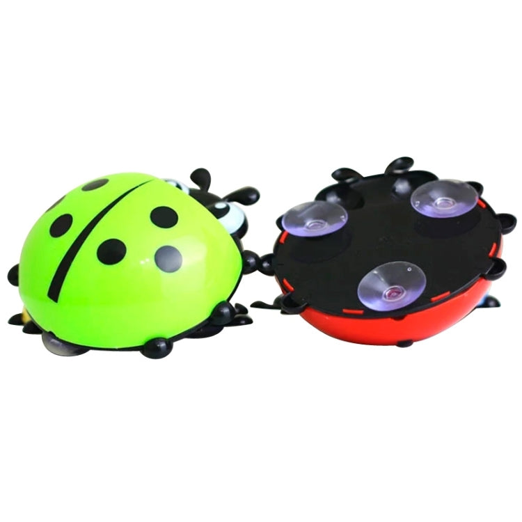 Cute Cartoon Ladybird Toothbrush Holder with Suction Cups, Random Color Delivery