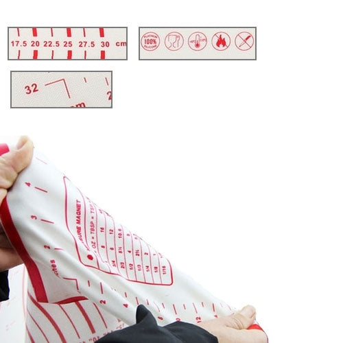 Large Soft Platinum Silicone Kneading Dough Mat Glass Fiber Reinforced Nonstick Rolling Mats Pasta Tools