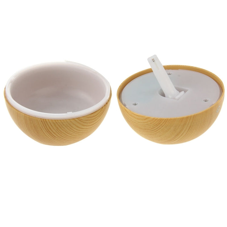 LM-X2 USB Rechargeable Wood Texture 3W Ultrasonic Aroma Air Humidifier