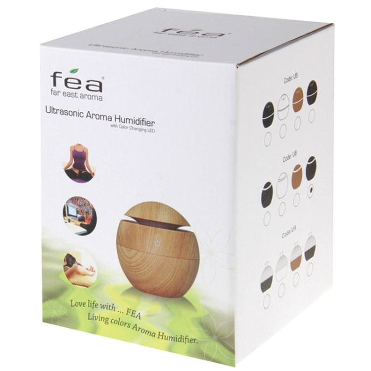 LM-X2 USB Rechargeable Wood Texture 3W Ultrasonic Aroma Air Humidifier