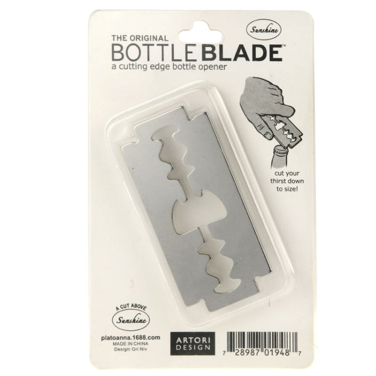 Creative Blade Razor Metal Beer Bottle & Can Opener