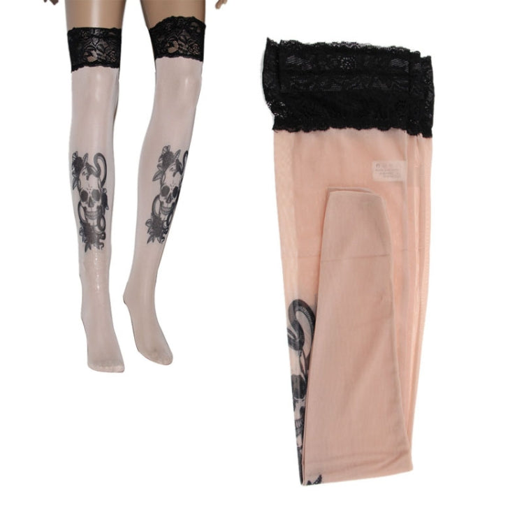 2 PCS Fake Temporary Tattoo Sleeves Stretchy Body Artwork Leg Stockings