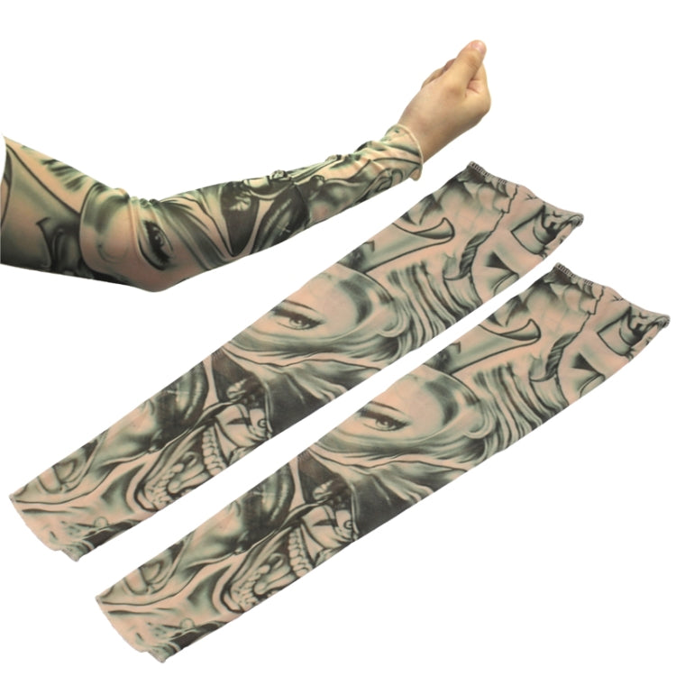 Fake Temporary Tattoo Sleeves Stretchy Body Artwork Arm Stockings