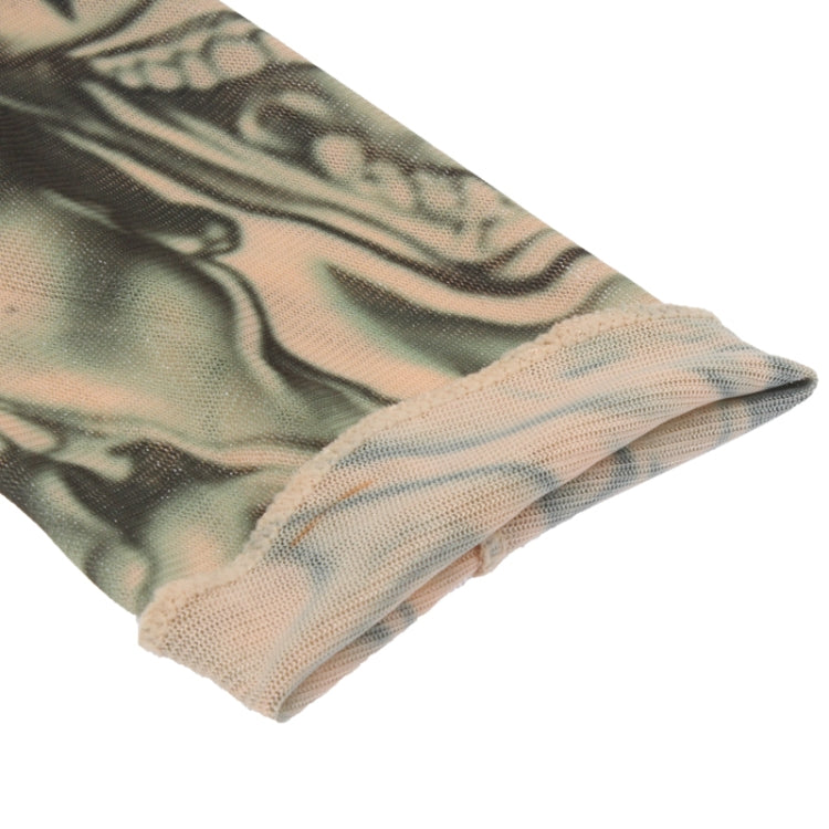 Fake Temporary Tattoo Sleeves Stretchy Body Artwork Arm Stockings