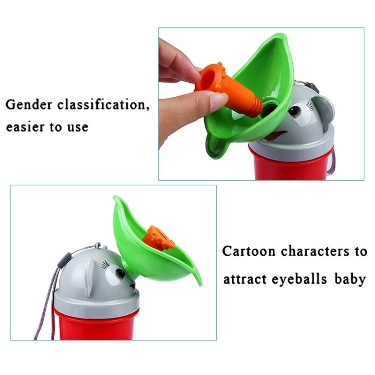 Portable Children Urinal / Car Urine Bottle for Girl