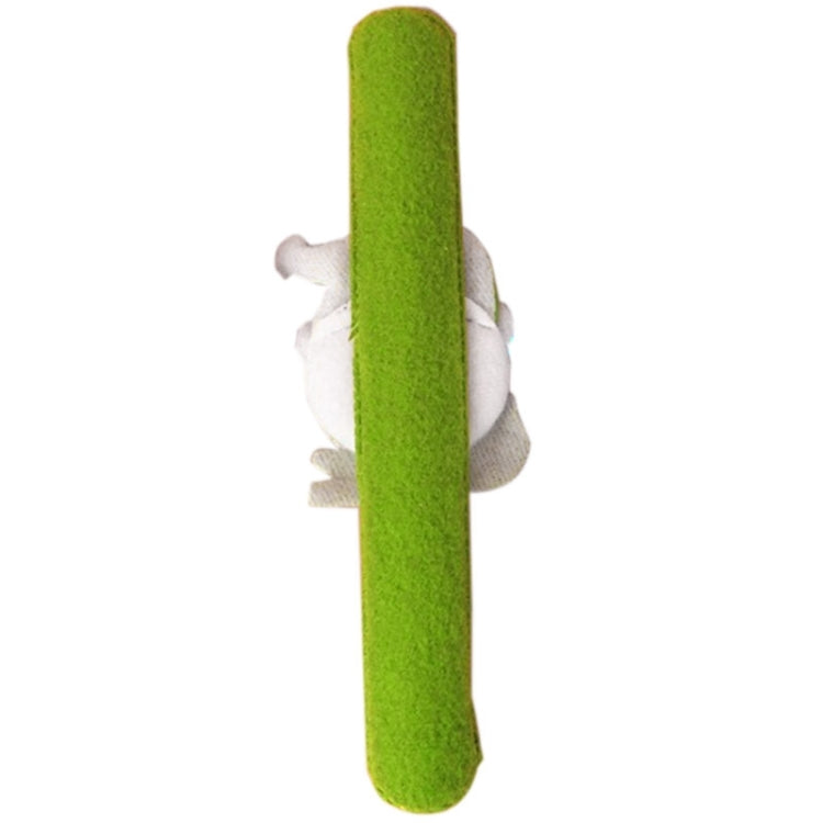 4 PCS Snowman Style Merry Christmas Slap Pat Circle Wristband, Random Delivery