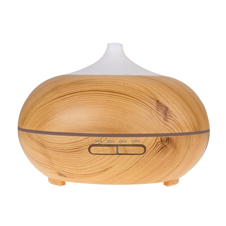 14W 300mL Wood Grain Aromatherapy Air Purifier Humidifier with LED Light for Office / Home Room
