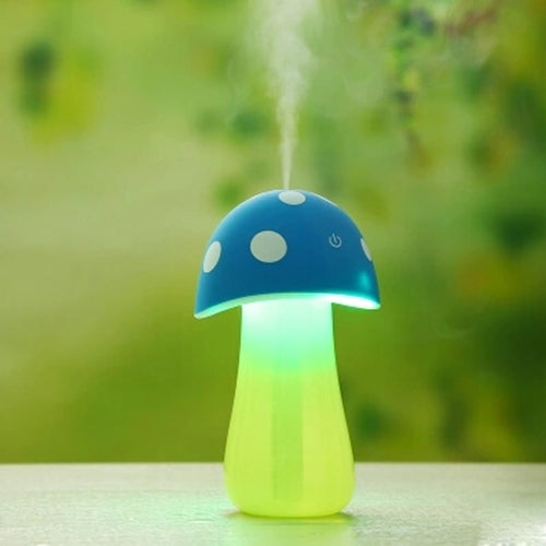 5V 2W USB Mushroom Diffuser Air Purifier Humidifier with LED Light for Office / Car / Home