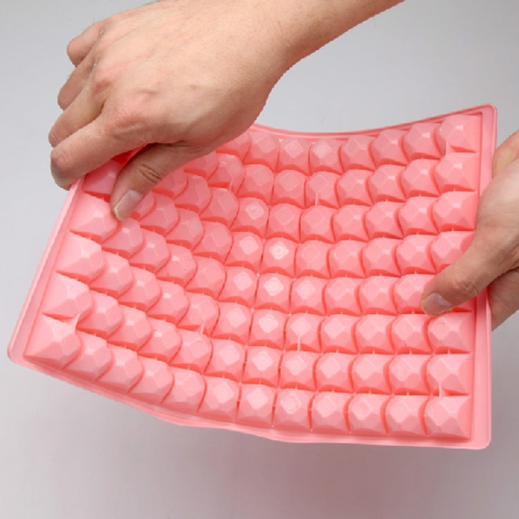 Diamond Shape 96-Grid Ice Cube Tray, Random Color Delivery