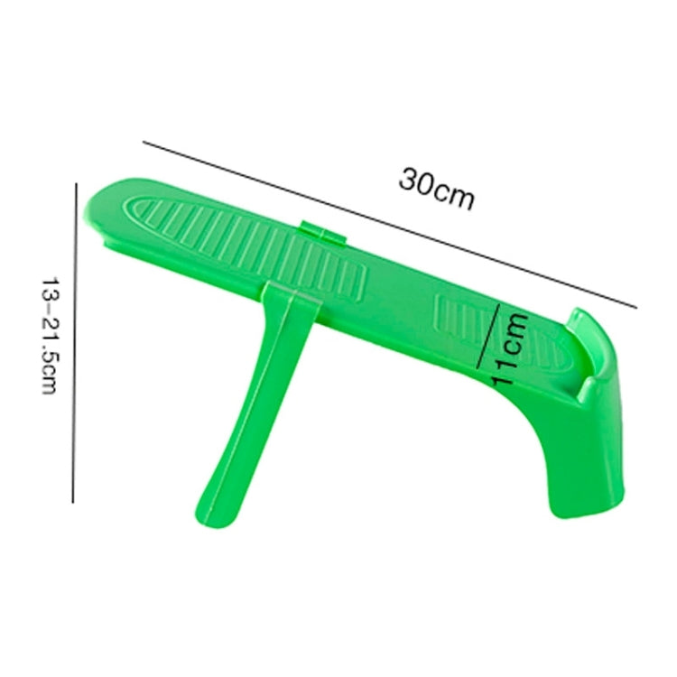 Anti-slip Adjustable Double Layer Shoe Rack, Random Color Delivery