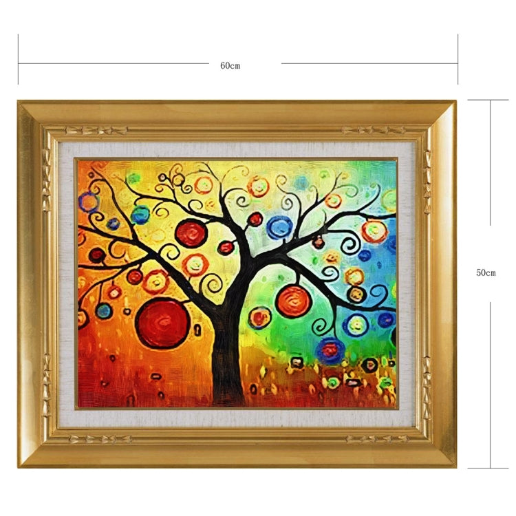 3D Cartoon Tree View Removable Bathroom Wall Art Sticker, Size: 50 x 60 x 0.3 cm