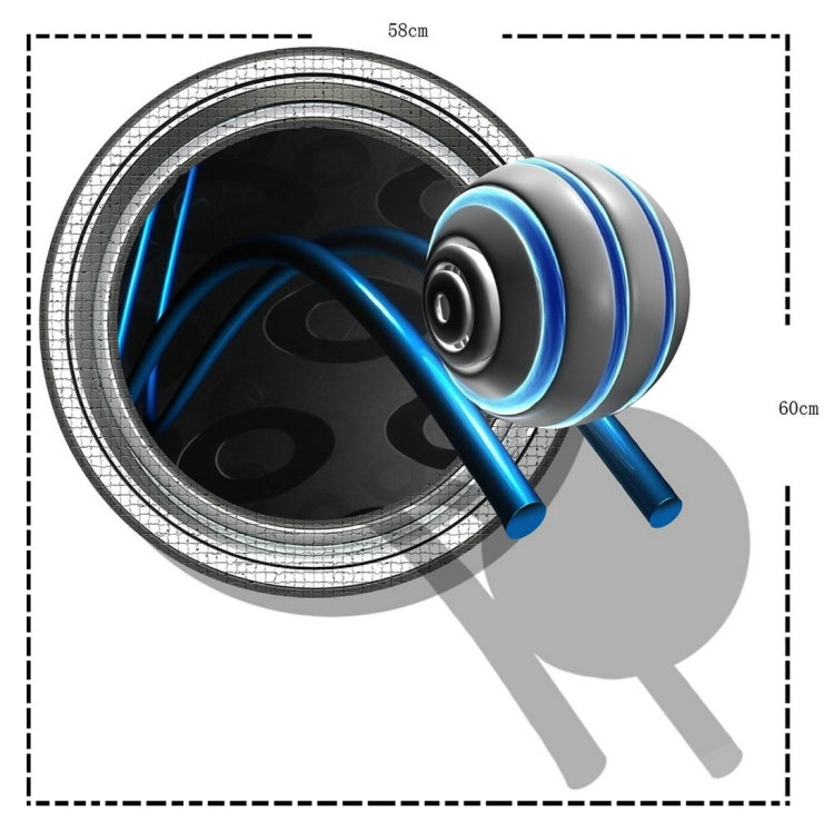 3D Ball Removable Wall Art Stickers, Size: 60 x 58 x 0.3 cm