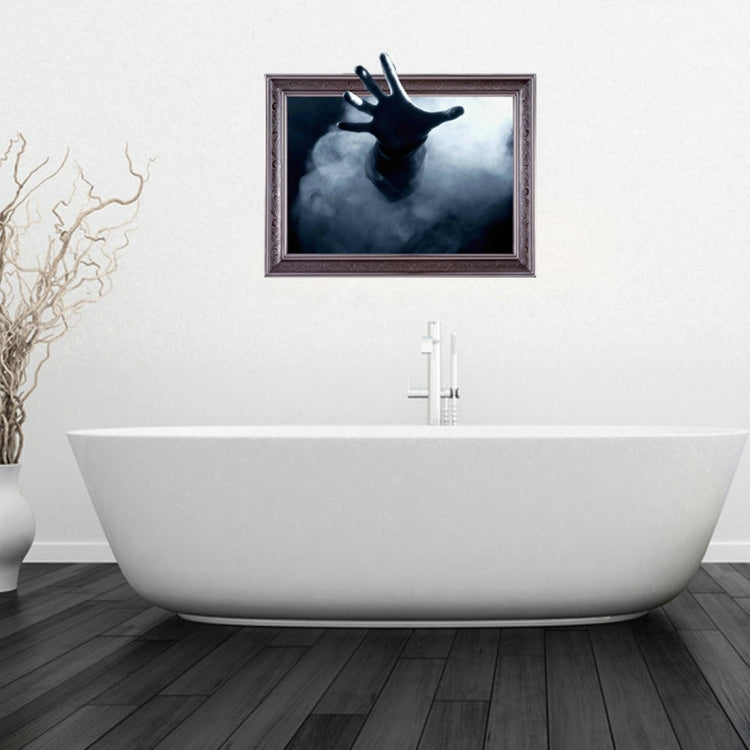 3D Hand Bathroom Art Stickers, Size: 69.7 x 58 x 0.3 cm