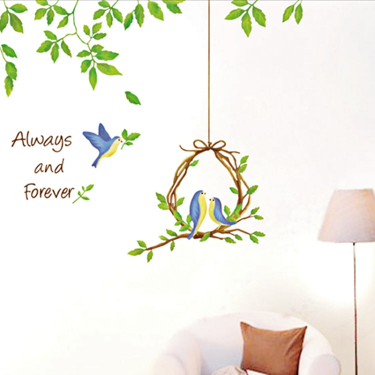 DIY Fashion Self Adhesive PVC Removable Wall Stickers / House Interior Decoration Pictures -- Bird, Size: 70cm x 50cm