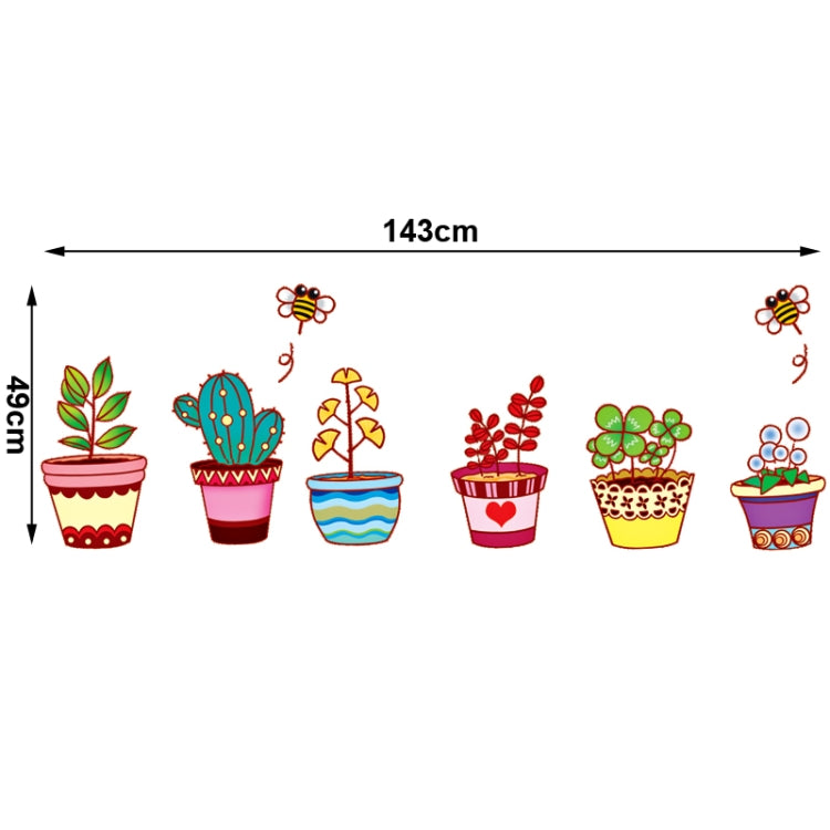 DIY Fashion Self Adhesive PVC Removable Wall Stickers / House Interior Decoration Pictures -- Garden, Size: 70cm x 50cm