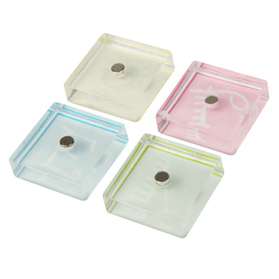 Love Style Magnet Fridge Magnet Sticker / Magnetic Hold Home Deco (4 Pcs in One Packing, The Price is for 4 Pcs)