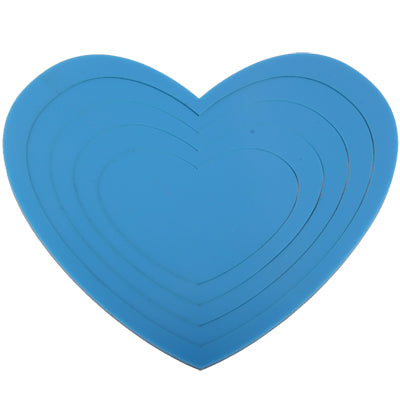 Peach Hearts Shaped DIY Adhesive Wall Sticker Decal Wallpaper House Interior Decor