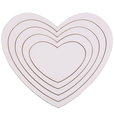 Peach Hearts Shaped DIY Adhesive Wall Sticker Decal Wallpaper House Interior Decor