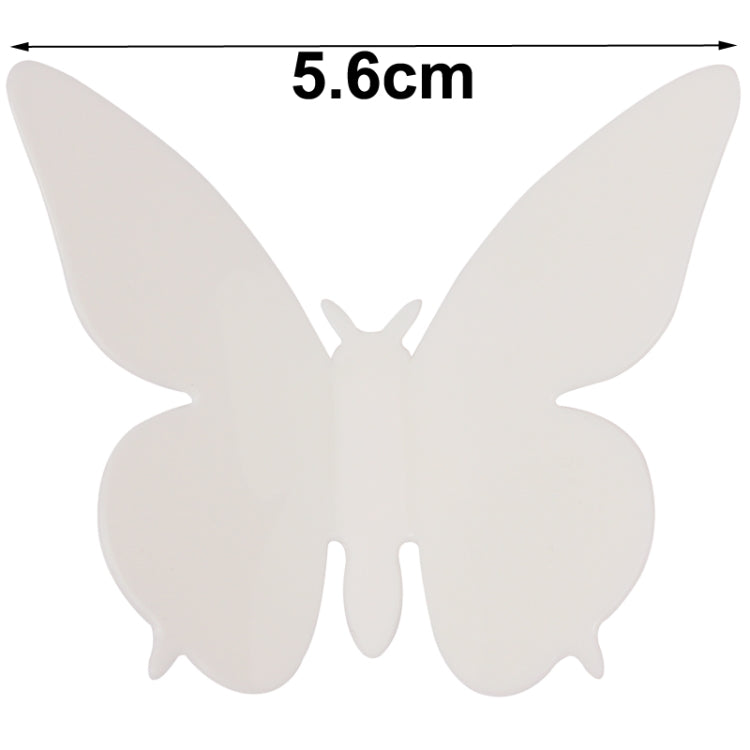 Small Size 3D Vivid Plastic Butterfly Wall Sticker Decor Pop-up Sticker Home Room Art Decorations