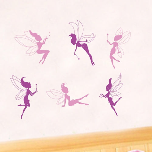 DIY Fashion Self Adhesive PVC Removable Wall Stickers / House Interior Decoration Pictures -- Angel Girl, Size: 70cm x 50cm