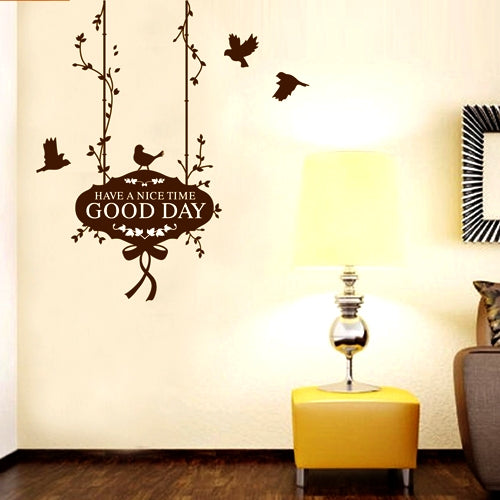 DIY Fashion Self Adhesive PVC Removable Wall Stickers / House Interior Decoration Pictures -- Nice bird, Size: 70cm x 50cm