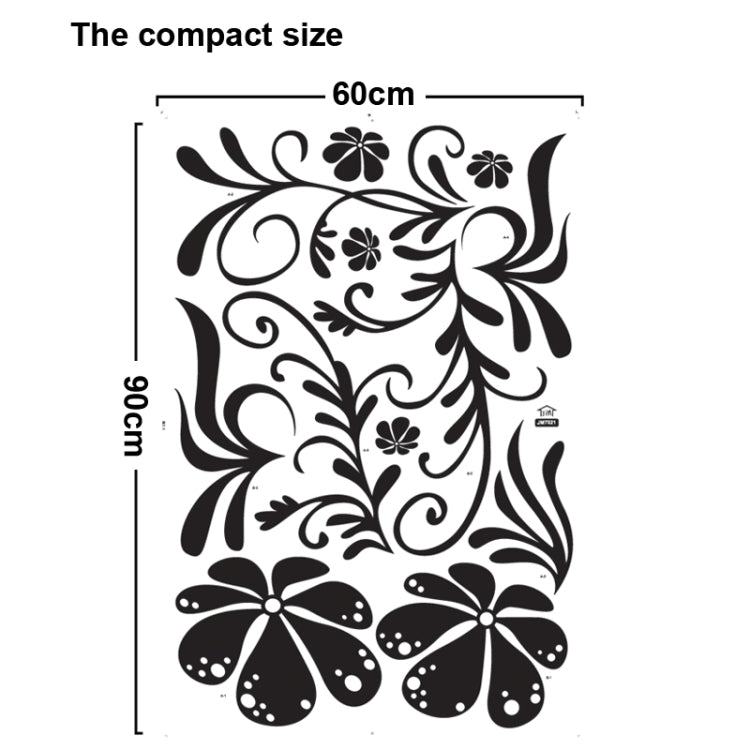 DIY Fashion Self Adhesive PVC Removable Wall Stickers / House Interior Decoration Pictures -- Abstract Pattern, Size: 90cm x 60cm