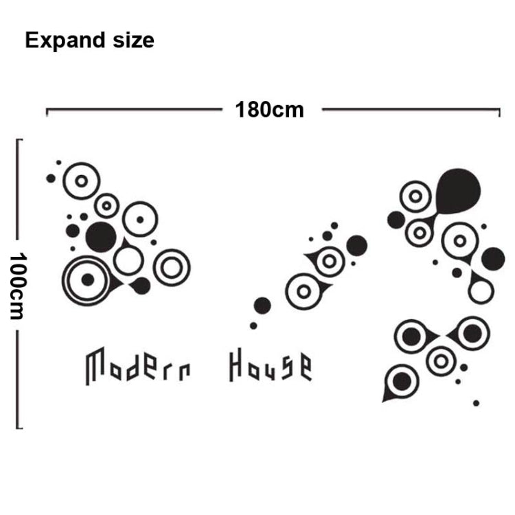 DIY Fashion Self Adhesive PVC Removable Wall Stickers / House Interior Decoration Pictures --Abstract Landscape, Size: 90cm x 60cm