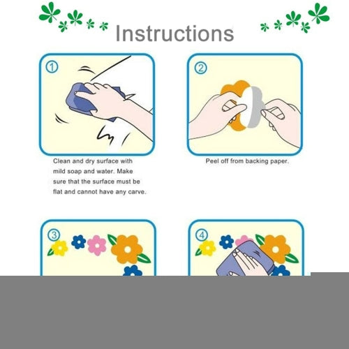 DIY Fashion Self Adhesive PVC Removable Wall Stickers / House Interior Decoration Pictures -- Cartoon Giraffe, Size: 90cm x 60cm