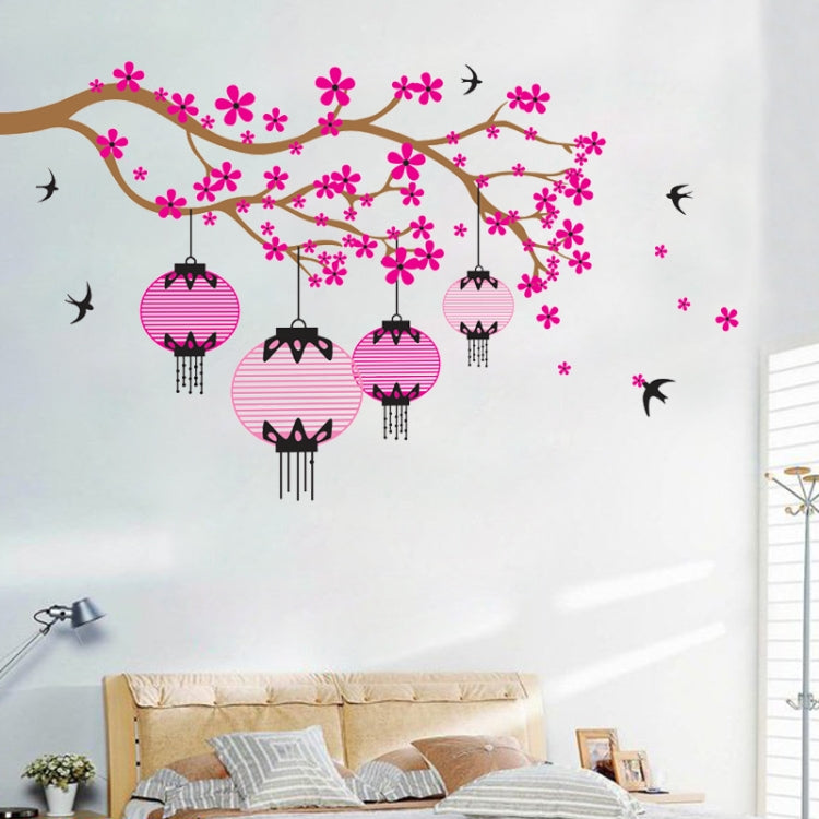 DIY Fashion Self Adhesive PVC Removable Wall Stickers / House Interior Decoration Pictures -- Lantern Tree, Size: 90cm x 60cm