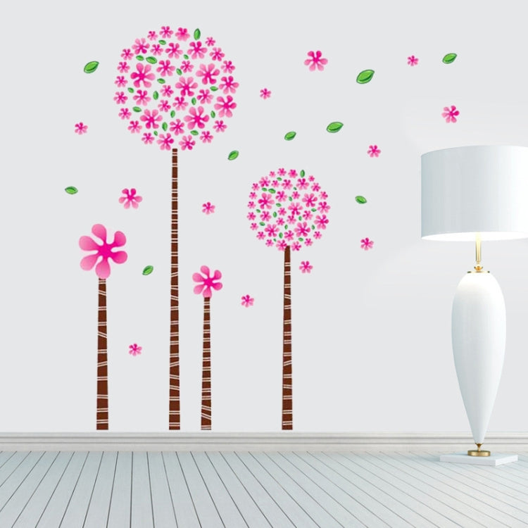 DIY Fashion Self Adhesive PVC Removable Wall Stickers / House Interior Decoration Pictures -- Flower & Tree, Size: 90cm x 60cm