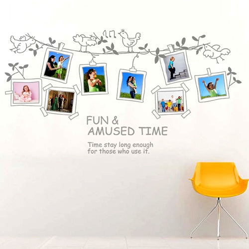 DIY Fashion Self Adhesive PVC Removable Wall Stickers / House Interior Decoration Pictures -- Photo Wall, Size: 90cm x 60cm