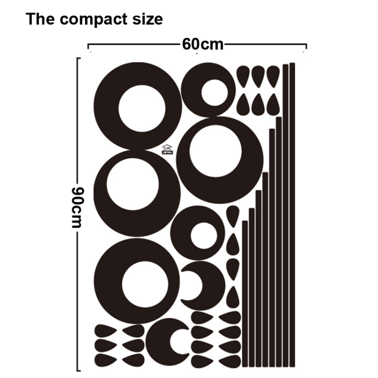 DIY Fashion Self Adhesive PVC Removable Wall Stickers / House Interior Decoration Pictures -- Abstract Landscape, Size: 90cm x 60cm