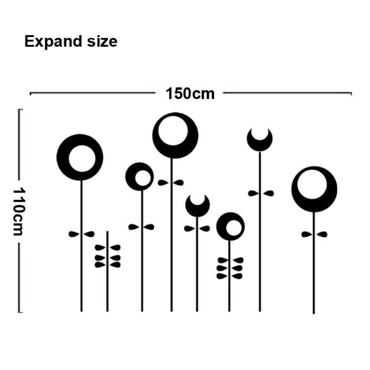 DIY Fashion Self Adhesive PVC Removable Wall Stickers / House Interior Decoration Pictures -- Abstract Landscape, Size: 90cm x 60cm