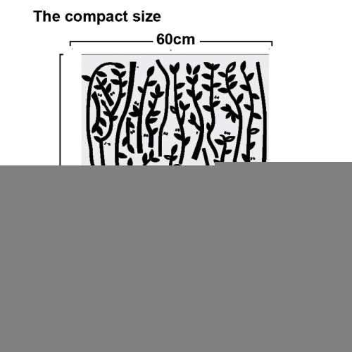 DIY Fashion Self Adhesive PVC Removable Wall Stickers / House Interior Decoration Pictures -- Line Forest, Size: 90cm x 60cm