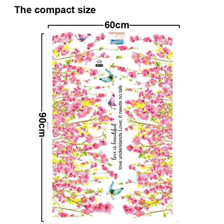 DIY Fashion Self Adhesive PVC Removable Wall Stickers / House Interior Decoration Pictures -- Romantic Cherry Tree, Size: 90cm x 60cm
