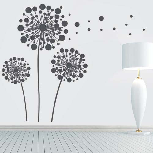 DIY Fashion Self Adhesive PVC Removable Wall Stickers / House Interior Decoration Pictures -- Andelion, Size: 90cm x 60cm