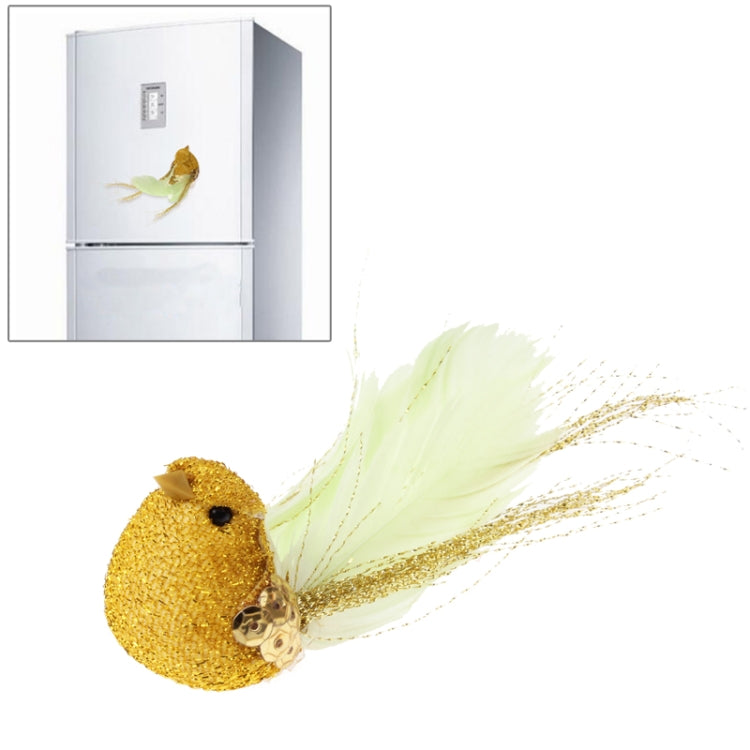 Creative 3D Lifelike Canary Style Magnetic Fridge Sticker (Random Color Delivery)