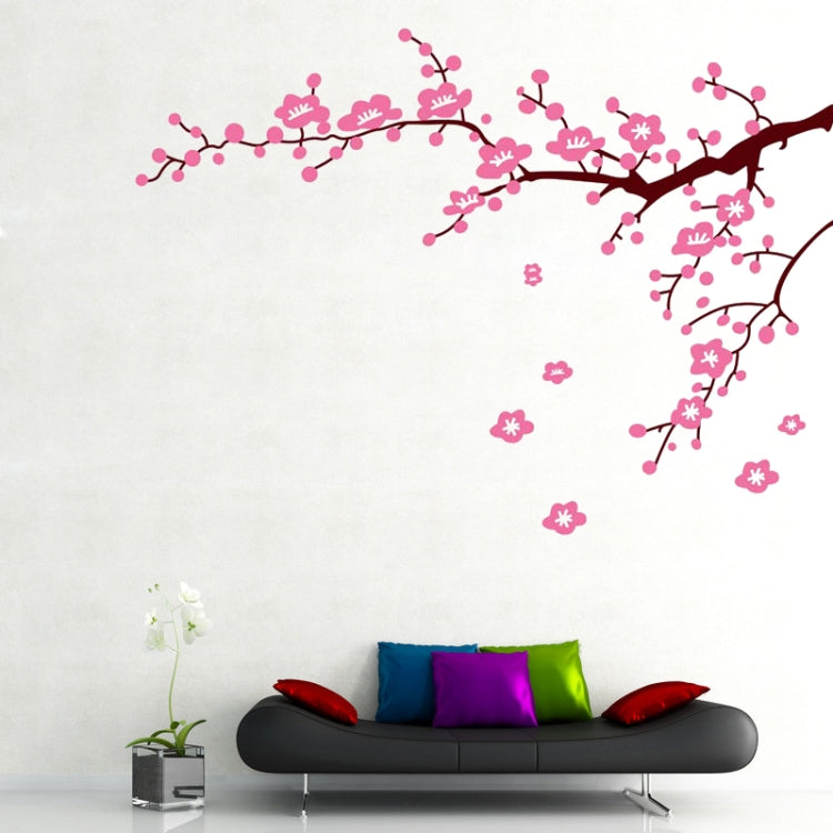 DIY Fashion Self Adhesive PVC Removable Wall Stickers / House Interior Decoration Pictures -- Plum Blossom, Size: 90cm x 60cm